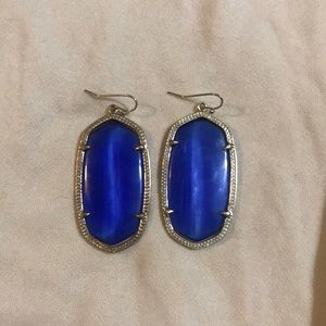 Kendra Scott blue earrings